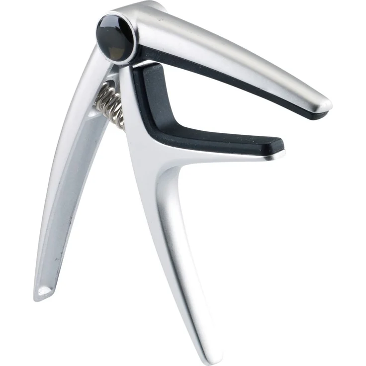 K&M 30900 Kapodaster für Western- und E-Gitarren, mattverchromt – Bild 1