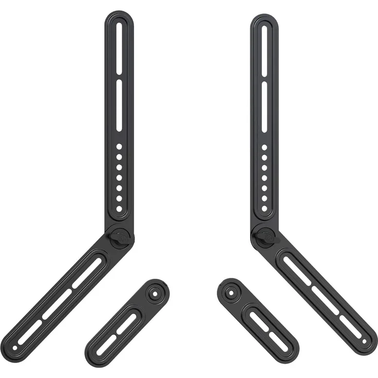 Mounting Dream Soundbar Halterung Universal Soundbar-TV-Halterung für die Montage über oder unter TV, für Soundbar bis zu 10kg, mit Abnehmbarer Langer und Kurzer Verlängerungsplatten, MD5420-03