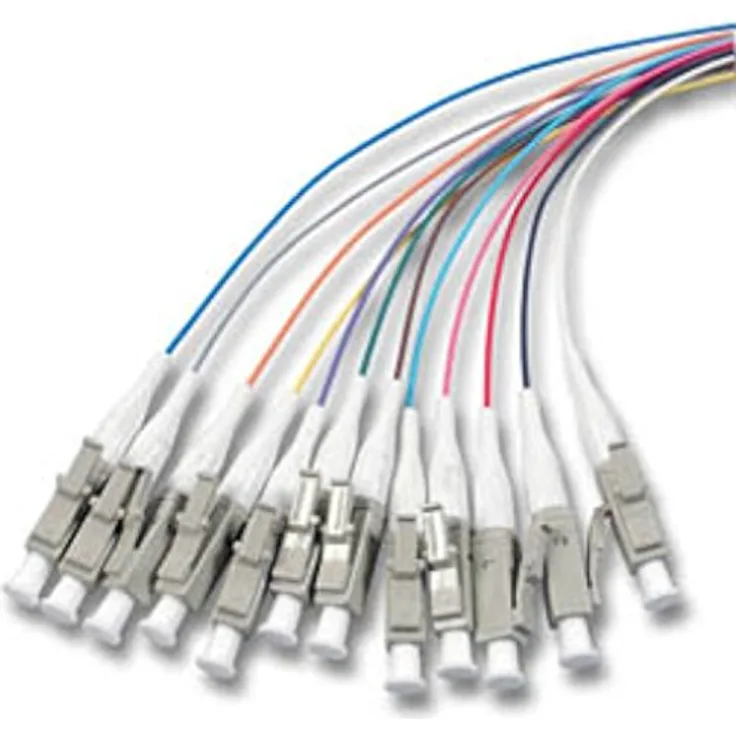 LogiLink Pigtail Sets mit einseitig montiertem Steckverbinder Werden hauptsächlich eingesetzt, um ankommende mehradrige LWL-Kabel aufzuteilen und mit Steckverbindern zu bestücken