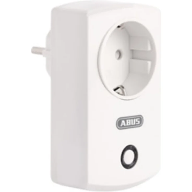 ABUS Funk-Steckdose Smartvest Erweiterung der Funk-Alarmanlage | WLAN | Smarte Lichtsteuerung | Steuerbar via App | Anwesenheitssimulation | weiß | 38833 – Bild 1
