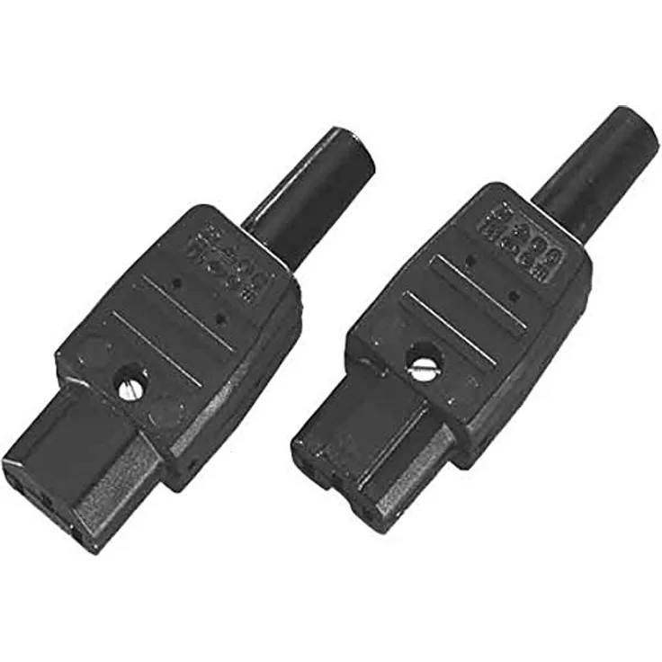 Bachmann 915.970 Kaltgerätedose Nr.794 70° Grad, Grau