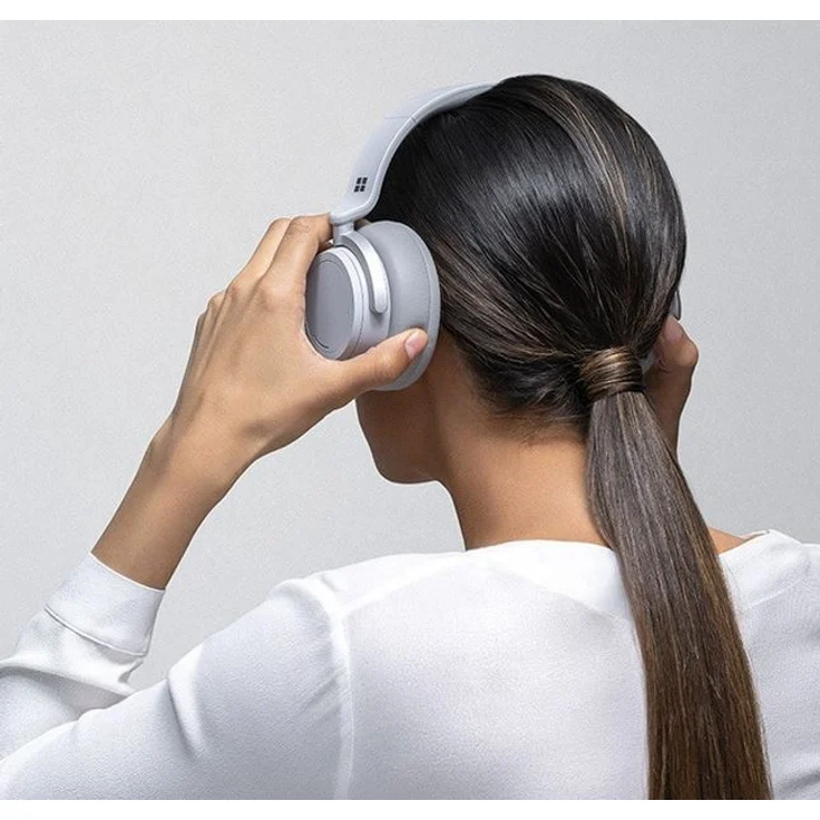 Microsoft Surface Headphones Over-Ear-Kopfhörer, mit Bluetooth, Mikrofon, Noise Cancelling, grau - Preisvergleich – Bild 5
