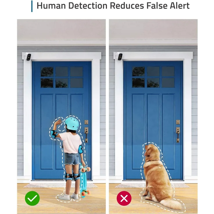 eufy Security eufyCam 2C, zusätzliche kabellose Sicherheitskamera, für HomeBase 2, 180 Tage Akkulaufzeit, HD Übertragung mit 1080p, ohne monatliche Gebühren, Weiß (T81133D3) – Bild 7