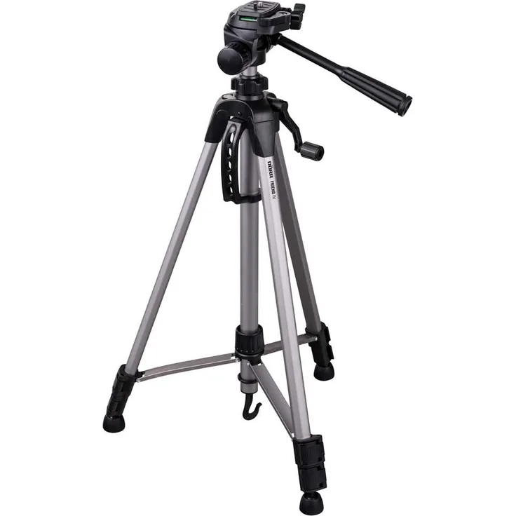 Dorr 380064 Friend IV Stativ mit 3-Wege-Schwenkkopf, Aluminium, Schwarz