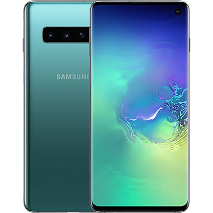 Samsung Galaxy S10 Smartphone 15,5cm Pixel (6,1 Zoll) Super AMOLED-Display, 128GB interner Speicher, 8GB RAM, Dual-SIM, Android, Prism Green – Bild 2