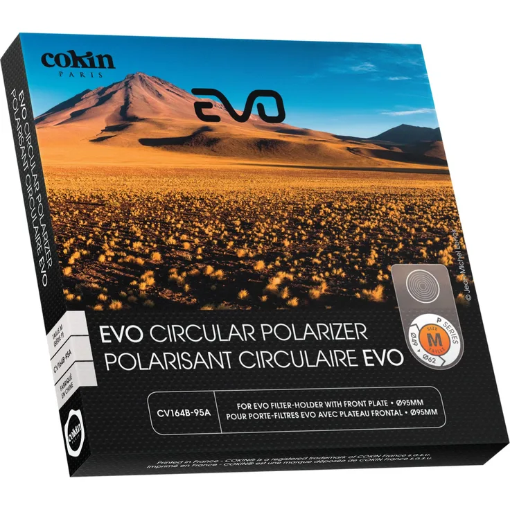 Cokin cv164 – 95 A Filter Polfilter c-pl Evo 95 mm für Filterhalter Evo Größe M-Optische mit Gewinde von 95 mm Schwarz