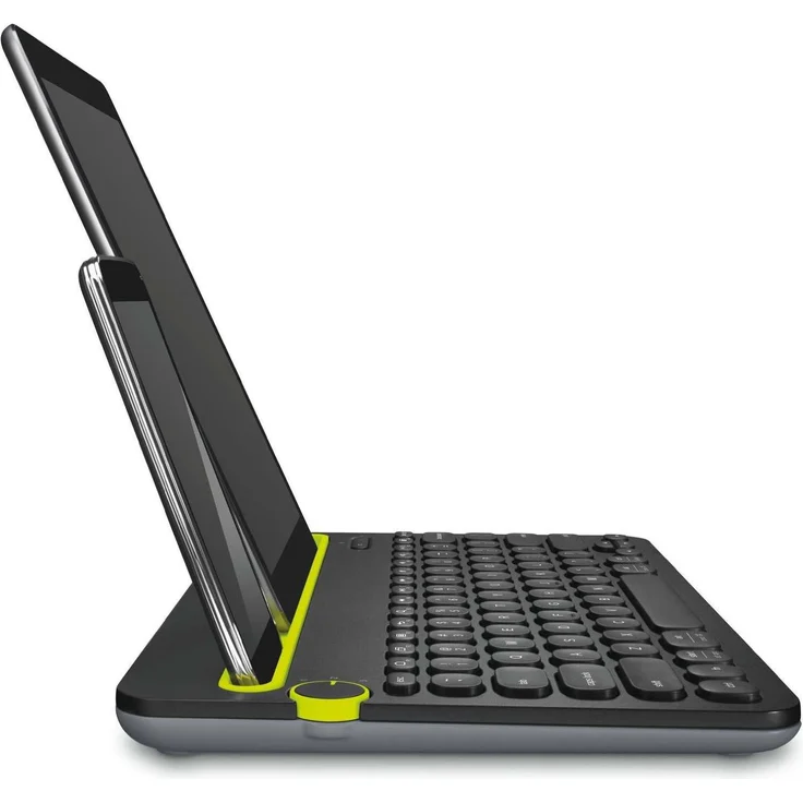 Logitech K480 Kabellose Bluetooth-Tastatur für Computer, Tablet und Smartphone, Multi-Device & Easy-Switch Feature, Kompaktes Design, PC-Mac-Tablet-Smartphone, Deutsches QWERTZ-Layout - schwarz – Bild 2