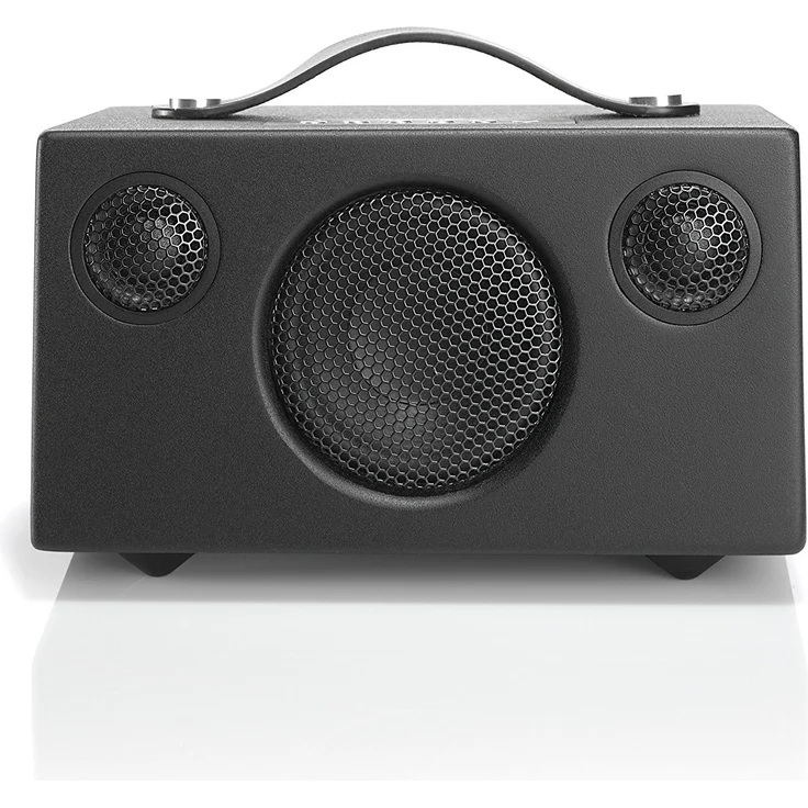 Audio Pro Addon T3 portabler Bluetooth Stereo-Lautsprecher (30h Akkulaufzeit, Echtholzgehäuse) Schwarz – Bild 2