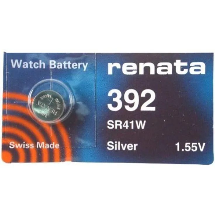 Batterie Silver Oxide, Knopfzelle, 392, 45mAh, 1.55V (RE392)