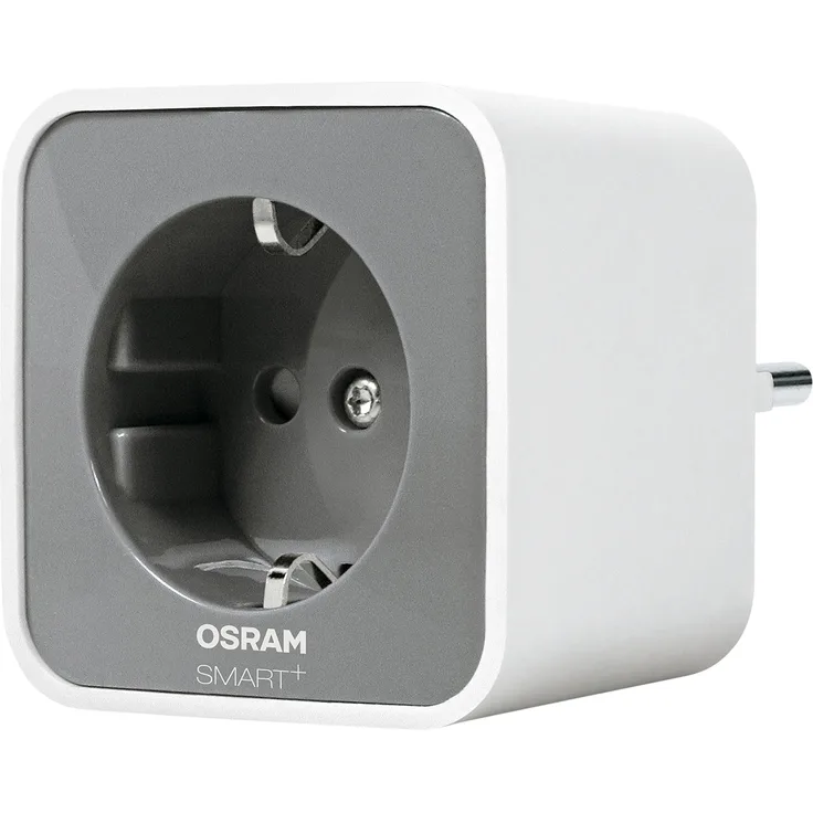 OSRAM Smart+ Plug, ZigBee schaltbare Steckdose, für die Lichtsteuerung in Ihrem Smart Home, Direkt kompatibel mit Echo Plus und Echo Show (2. Gen.), Kompatibel mit Philips Hue Bridge