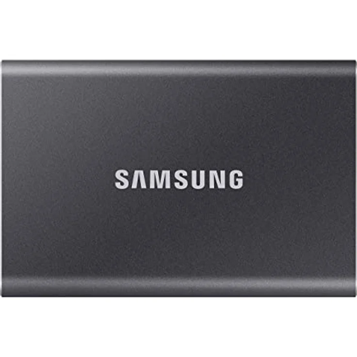 Samsung T7 MU-PC2T0T - Solid-State-Disk - verschlüsselt - 2 TB - extern (tragbar) - USB 3.2 Gen 2 (USB-C Steckverbinder) - 256-Bit-AES - Titan Gray (MU-PC2T0T/WW) – Bild 1