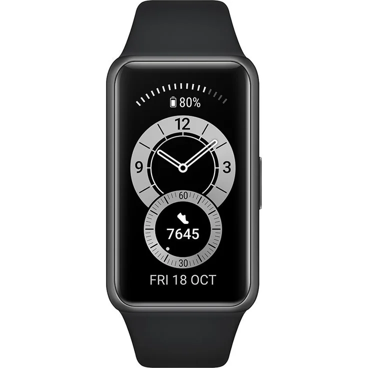 Huawei Band 6 Fitness-Tracker Unisex, 43 x 25,4mm, Kunststoffarmband, Graphite Black – Bild 3