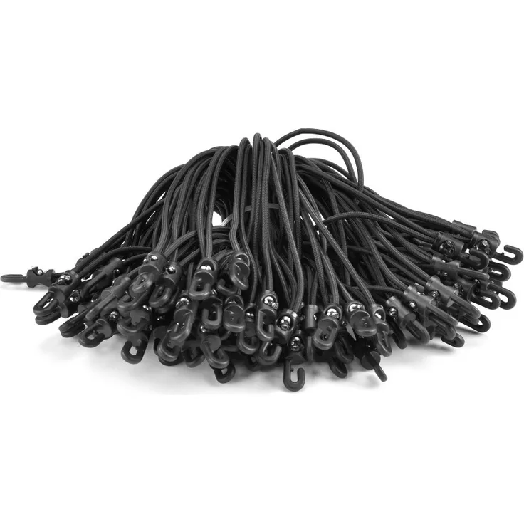 Riggatec Spannfix 4mm schwarz 20cm 100 Stk.
