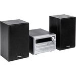Panasonic SC-PM250EG-S Micro- mit HiFi-System (Bluetooth, CD, UKW , 20 Watt RMS) silber