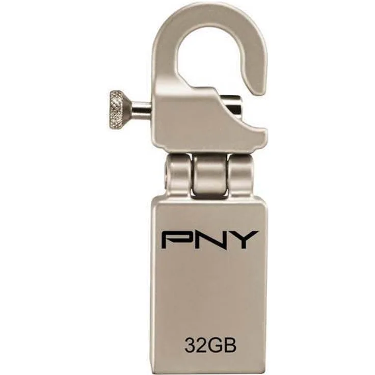 PNY Hook Attach32GB (P-FDI32GAPPHK-GE) (P-FDI32G/APPHK-GE)