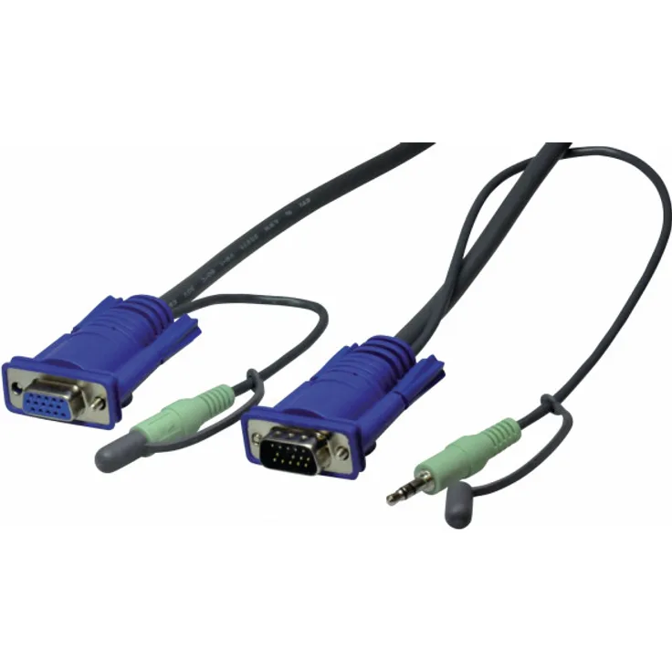 ATEN 2L-2402A Kabelsatz (VGA Audio) 1, 8m