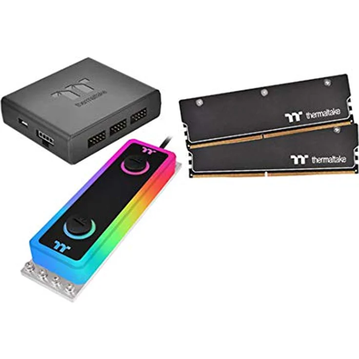 WaterRam RGB Liquid Cooling Memory DDR4 3200MHz 16G (8G x 2) – Bild 1