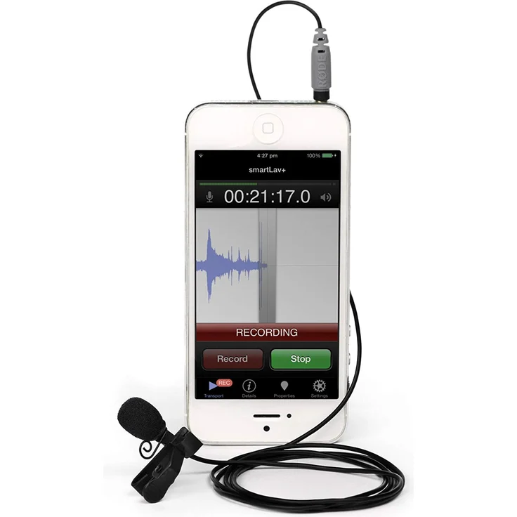 Rode smartLav+ Lavalier-Mikrofon für Smartphone-Tablet – Bild 4