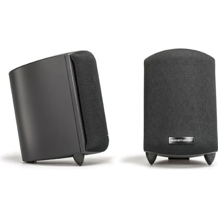 Wavemaster MOODY 2.1 Lautsprecher System (65 Watt) Aktiv-Boxen Nutzung für TV-Tablet-Smartphone-PC schwarz (66202) – Bild 4