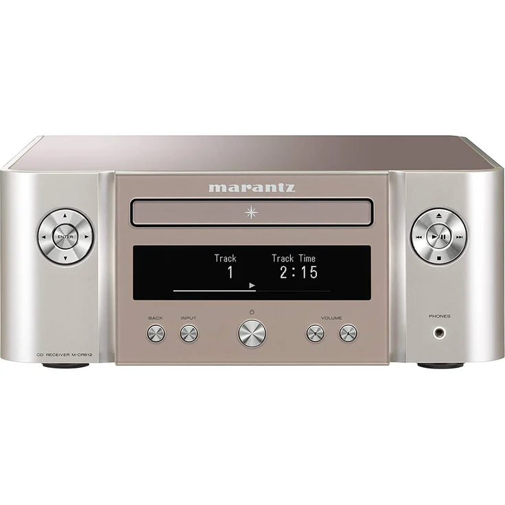 Marantz Melody X (M-CR612) HiFi Anlage, CD-Player, DAB+ Radio, Musikstreaming, HEOS Multiroom, Bluetooth und AirPlay 2, Alexa Kompatibel, 2 Optische TV-Eingänge – Bild 2