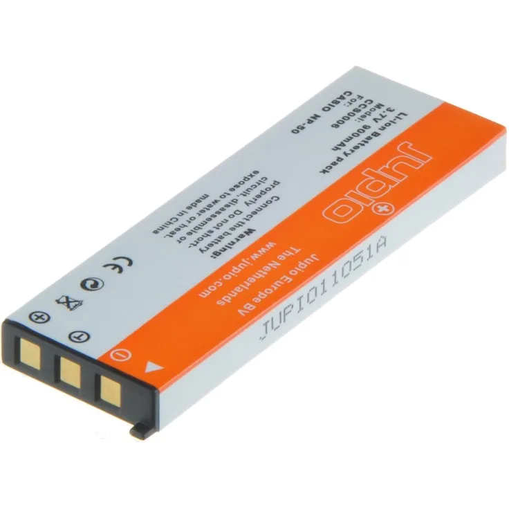 Jupio CCS0006 Kamera Akku für Caso Exilim NP50