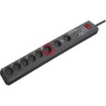 Brennenstuhl Steckdosenleiste 8 fach SECURE-TEC Master Slave Überspannungsschutz