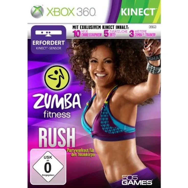 Zumba Fitness Rush - Zumba Fitness 2 (Kinect) (Xbox 360)