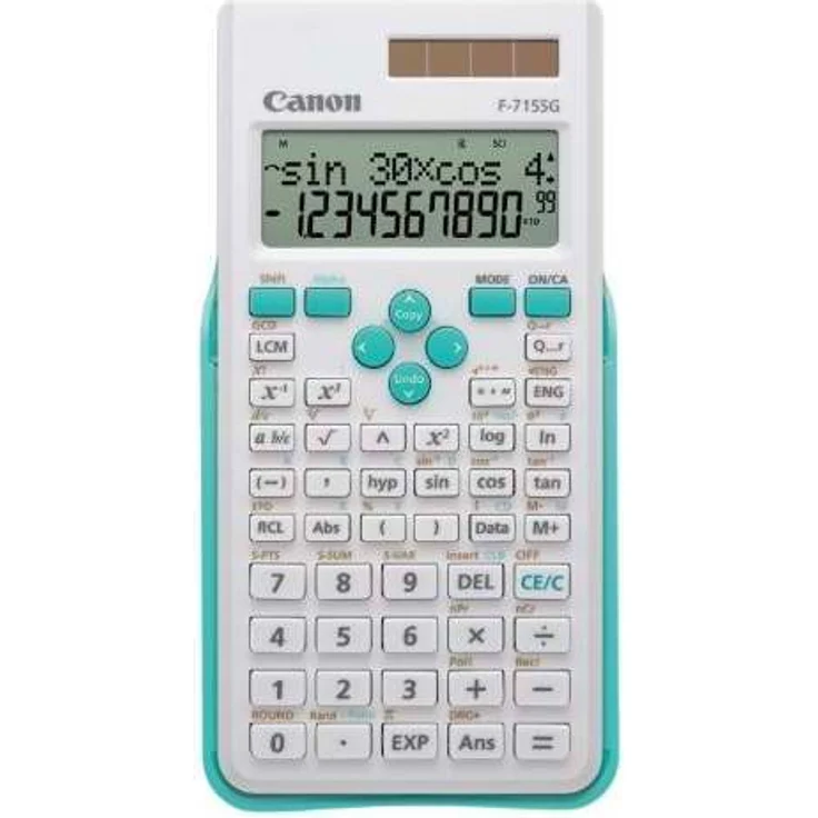 CANON F-715SG EXP DBL Taschenrechner Weiss & Blau