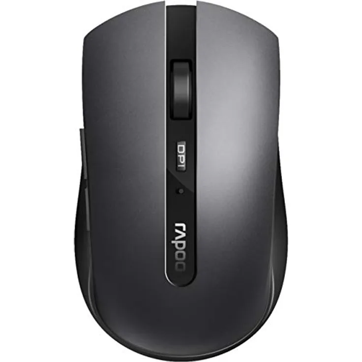 Rapoo 2,4GHz draadloze Multi-Mode muis 7200M - Grijs