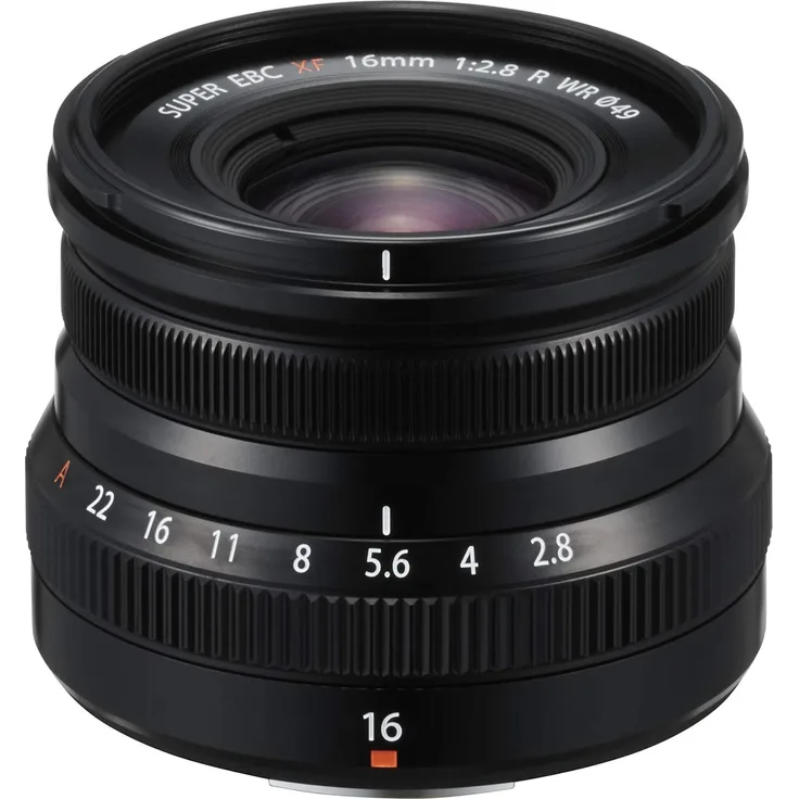 Fujinon XF16mmF2.8 R WR Objektiv, schwarz