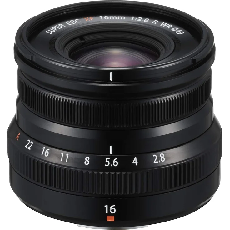 Fujinon XF16mmF2.8 R WR Objektiv, schwarz – Bild 1