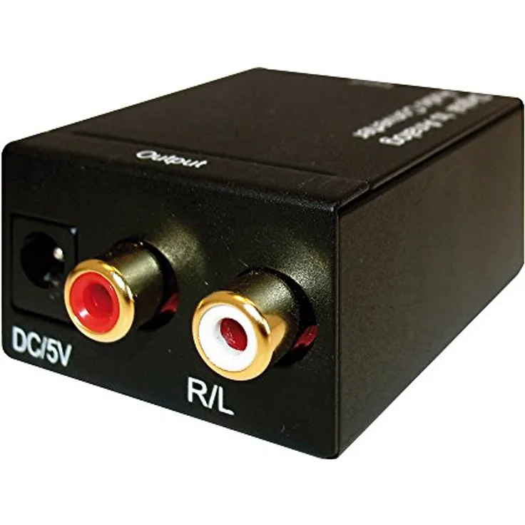 Transmedia Al 13 A schwarz Audio-Konverter – Audio Konverter (5 V)