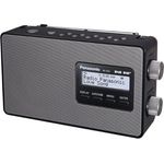 Panasonic RF-D10EG-K Digitalradio (DAB+-UKW Tuner, Netz- und Batteriebetrieb) schwarz