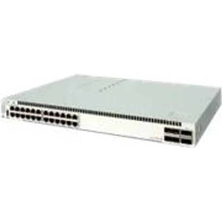 Alcatel OmniSwitch 6860E-24 - Switch - L3 - verwaltet - 24 x 10-100-1000 + 4 x 10 Gigabit Ethernet - 1 Gigabit Ethernet SFP+ - an Rack montierbar (OS6860E-24-EU)