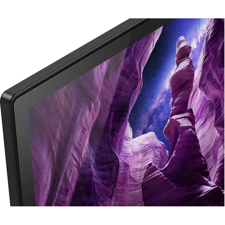 Sony KD-65A8 164 cm (65 Zoll) OLED-Technologie (Ultra HD, HDR) HD-Triple-Tuner (Sat, Antenne, Kabel) Smart TV Modelljahr 2020 Energieklasse G – Bild 3