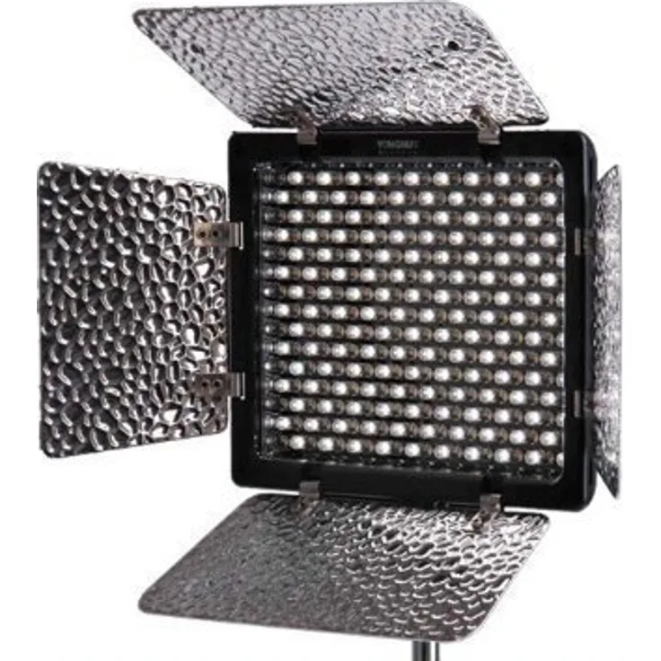 Yongnuo OS03221 YN-300 II Profi Videolicht/Kameralicht mit 300-LED (2280 Lumen) für Videokamera/Camcorder