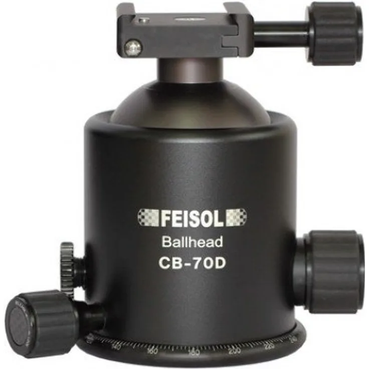 Feisol CB-70D Kugelkopf inkl. Kupplungsplatte QP-144750