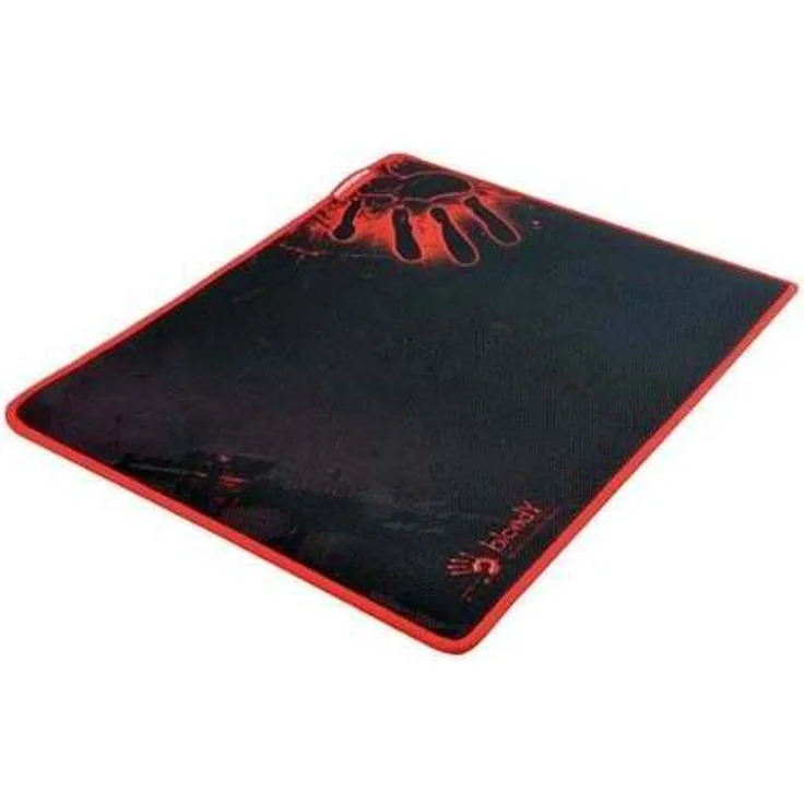 A4 Tech Bloody B-Maus-Pad (schwarz, einfarbig, Stoff, Kautschuk, Universal, 35 cm, 28 cm)