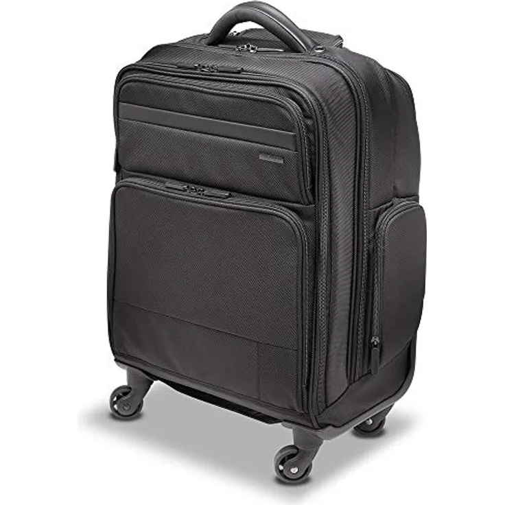 Kensington Laptop Rolltasche Contour 2.0 Pro Overnight Laptop Spinner für bis zu 17 Zoll Laptops, mobile Laptop-Reisetasche mit Rollen, Ideales Handgepäck für Laptops und Tablets bis 17 Zoll, K60384WW