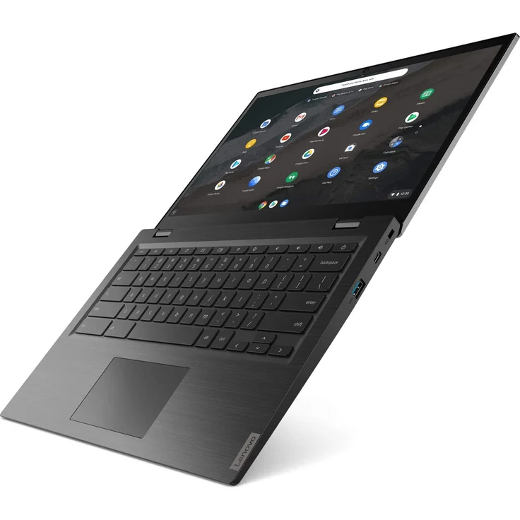 Lenovo ChromeBook S345-14AST - Laptop 14 Zoll (35,6 cm) Full HD, AMD A6-Serie A6-9220c, 4GB RAM, 64GB eMMC (Flash), Chrome OS (81WX0008GE) – Bild 3
