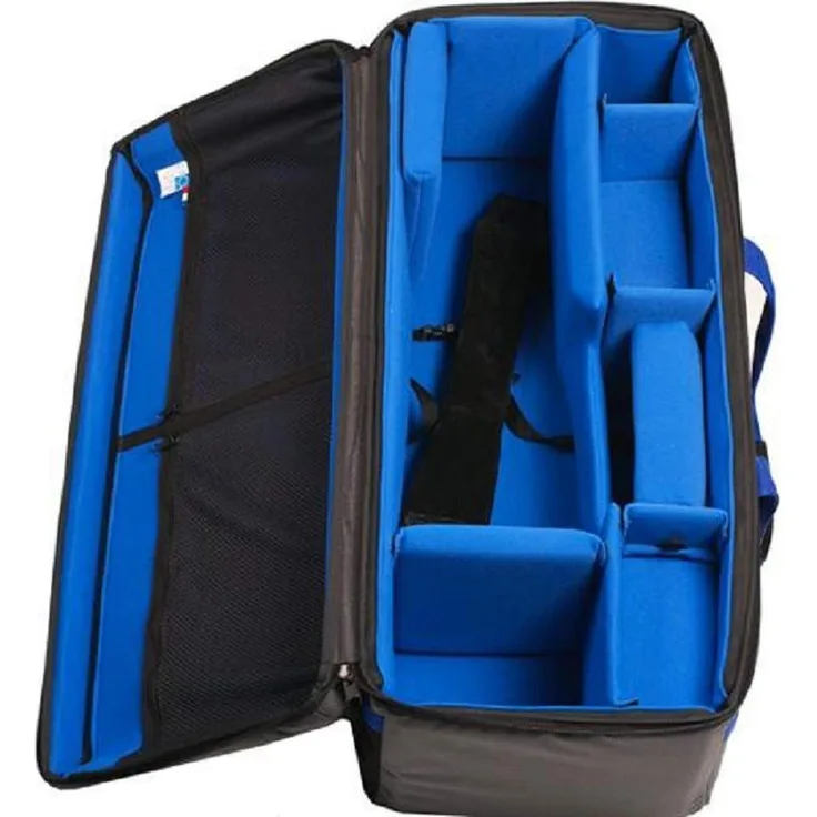 camRade camBag HD Large Schultertasche Schwarz, Blau