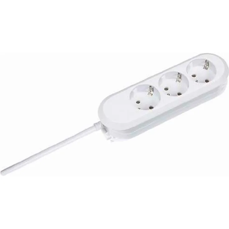 Bachmann 387.171 Tischsteckdose SMART 3x Schuko, 3 m Zuleitung, schwarz