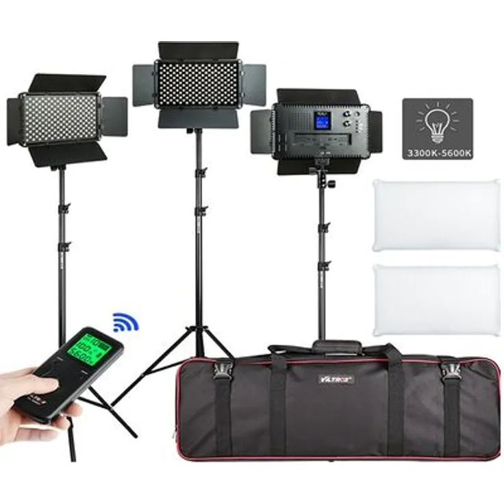 Viltrox VL D640T LED Light Triple Kit