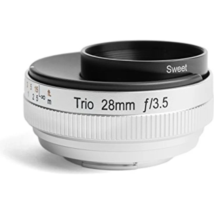 Lensbaby LB-8F Trio 28 für Anschluss Fuji X schwarz – Bild 1
