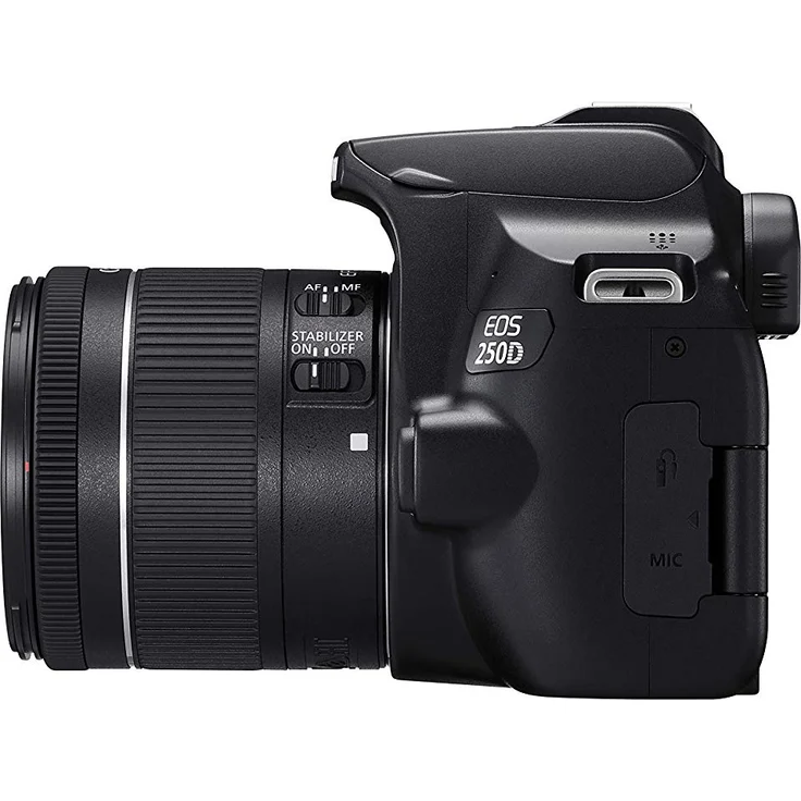 Canon EOS 250D schwarz inkl. EF-S 18-55 mm IS STM – Bild 2