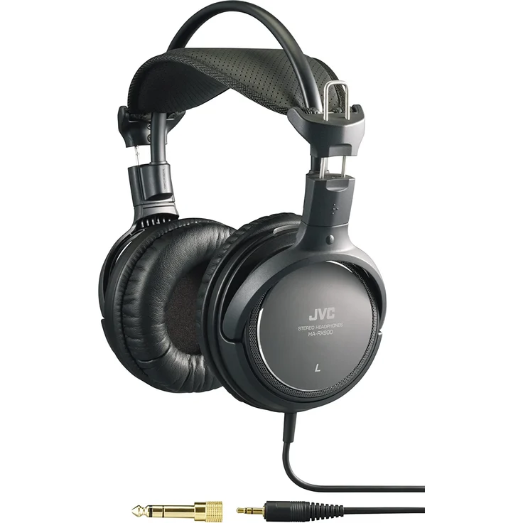 JVC HA-RX 900 Over-Ear-Kopfhörer, schwarz – Bild 1