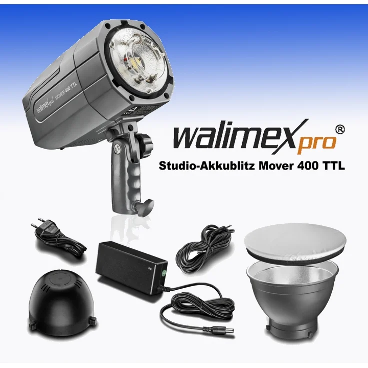 Walimex Mover 400 TTL Pro Studio-Akkublitz - Preisvergleich – Bild 2
