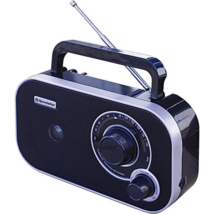 Roadstar TRA-2235 schwarz tragbares Radio mit Kopfhöreranschluss (UKW, Mono-Breitbandlautsprecher)