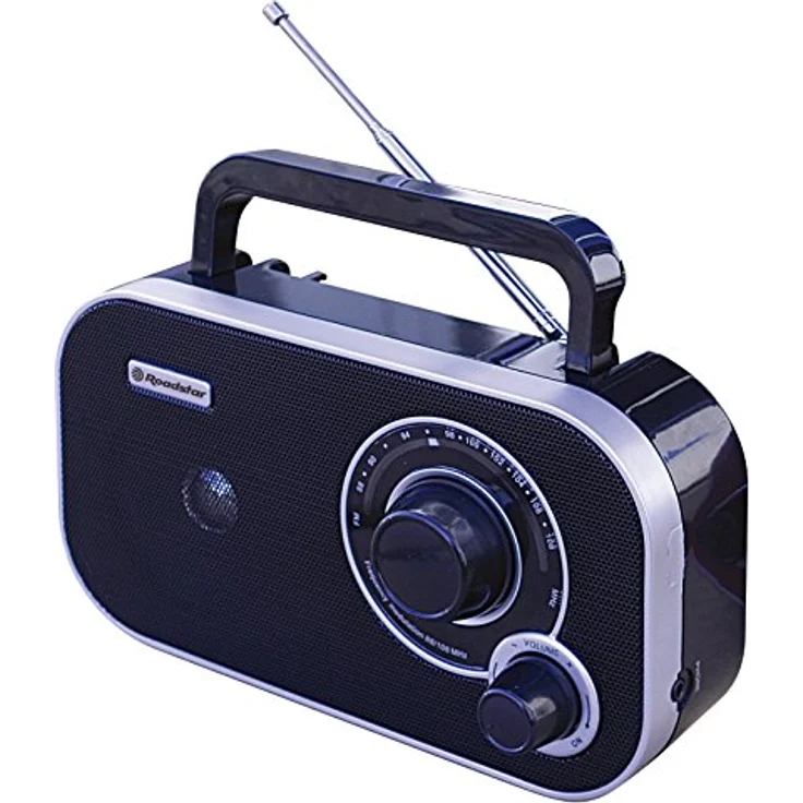 Roadstar TRA-2235 schwarz tragbares Radio mit Kopfhöreranschluss (UKW, Mono-Breitbandlautsprecher) – Bild 1