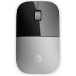 HP Z3700 (X7Q44AA) kabellose Maus (1200 optische Sensoren, bis zu 16 Monate Batterielaufzeit, USB Anschluss, Plug&Play) silber